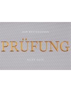 Prüfungskarte - Zur...