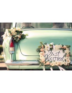 Hochzeitskarte - Just Married