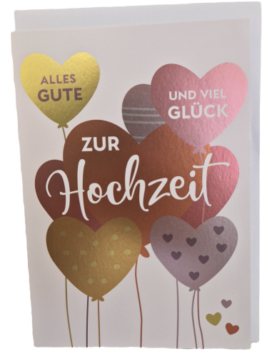 Hochzeitskarte - Alles gute zur...